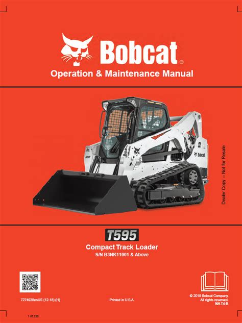 bobcat t595 parts